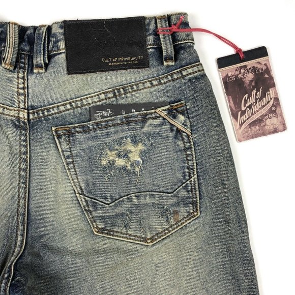 Cult of Individuality Logan Distressed Denim Short - Picture 10 of 10